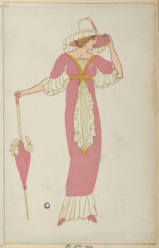 Отто Лендеке. Модные платья 1910-х гг.