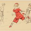 Альбом "Мир, перевернутый с ног на голову": Женщина в красном купальном костюме