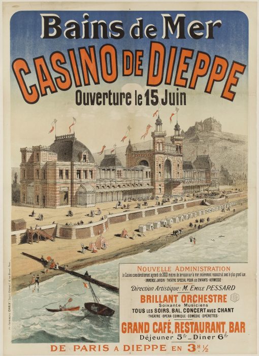 Открытие казино de Dieppe